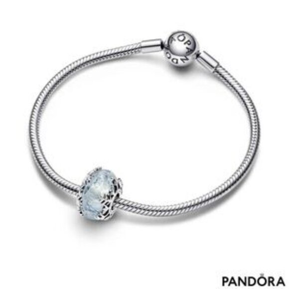 Pandora Blue Snowflake Charm - Picture 3 of 3